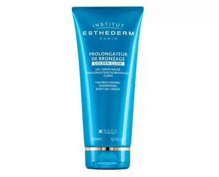 ESTHEDERM TAN PROLONGING Zlatistý telový gél-krém po opaľovaní a na predĺženie opálenia 200 ml